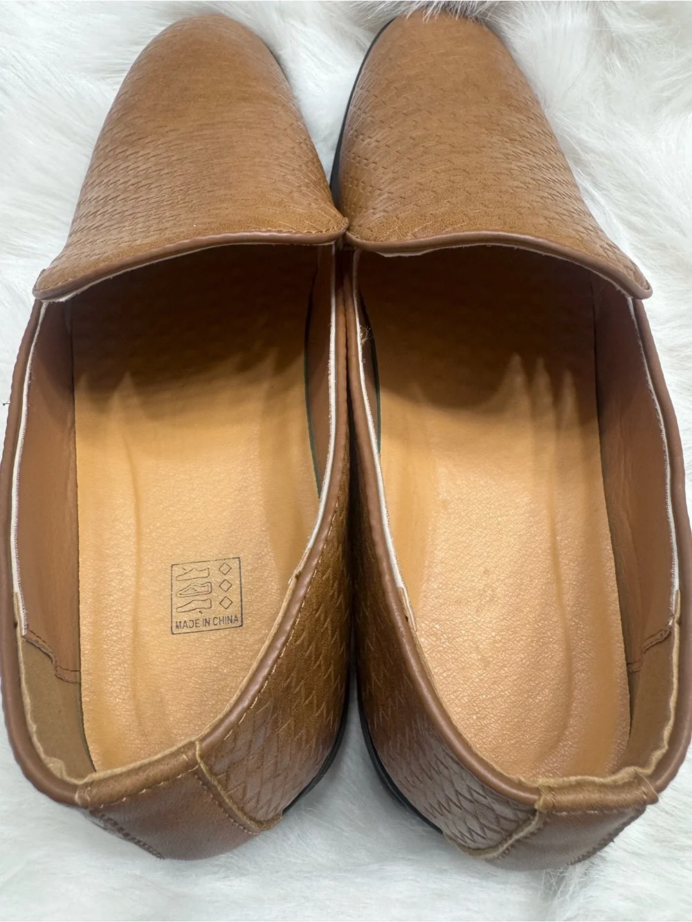 Classic Men's Tan Slip-On Loafers